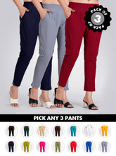 Choose any 3 - Women's Cotton Pant