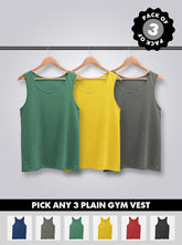 Choose any 3 - Tank Top Solid