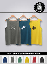 Choose any 3 - Tank Top Printed