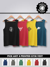Choose any 4 - Tank Top Printed