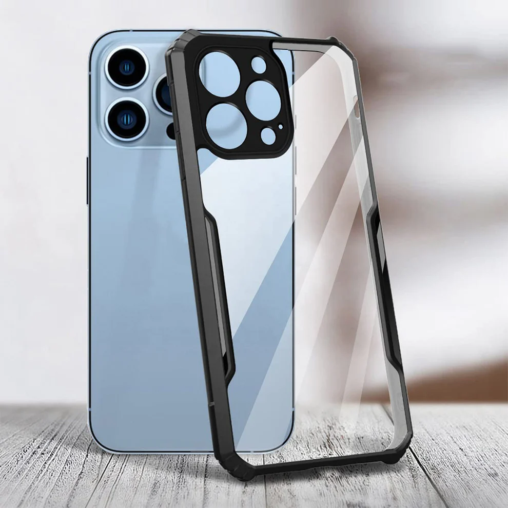 Shock Proof Bumper Case Ultra Slim Eagle Transparent Mobile Back Case