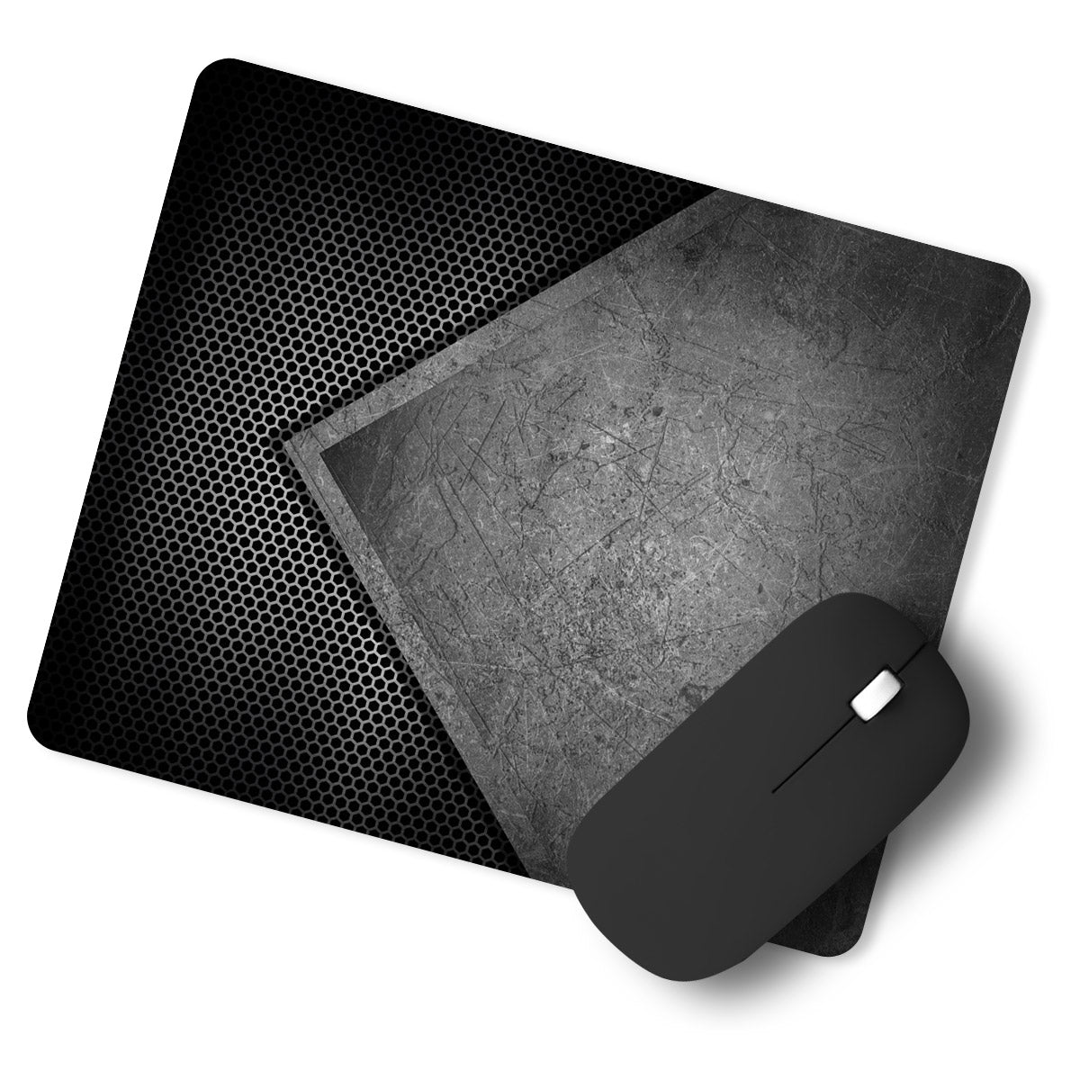 3d Grey Game Background Designer Printed Premium Mouse pad (9 in x 7.5 in)
