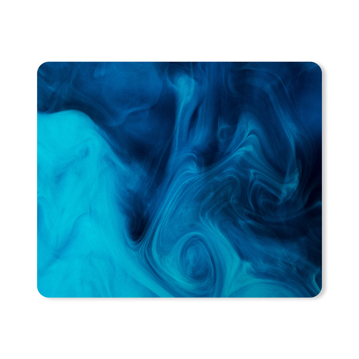 Blue Smoke Designer Printed Premium Mouse pad (9 in x 7.5 in)