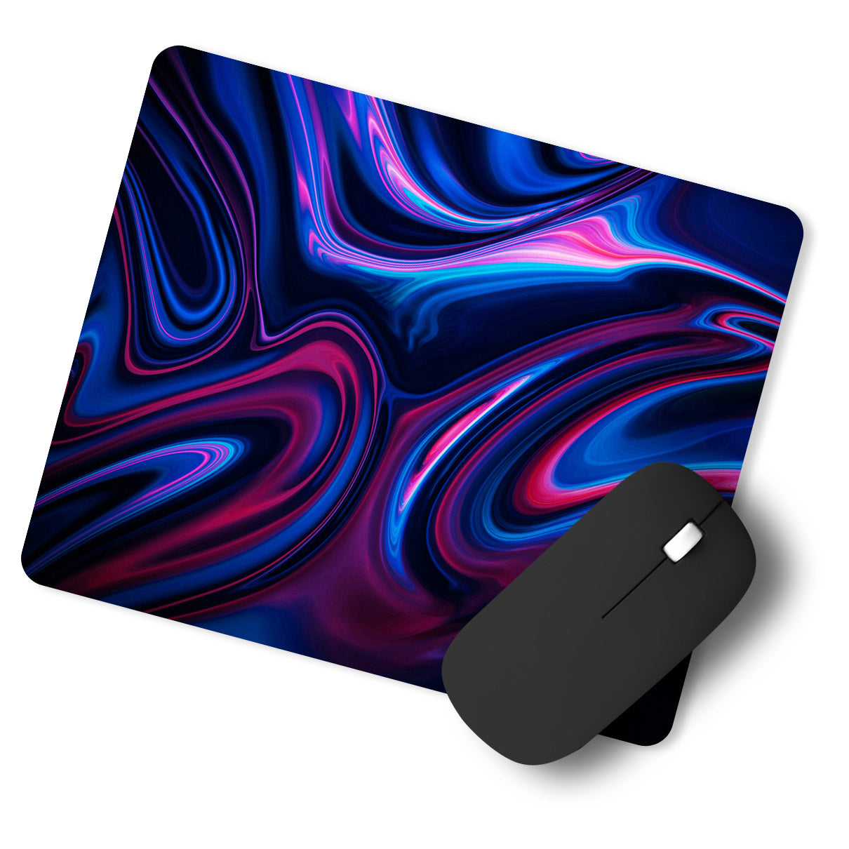 Water Colors Blue Designer Printed Premium Mouse pad (9 in x 7.5 in)