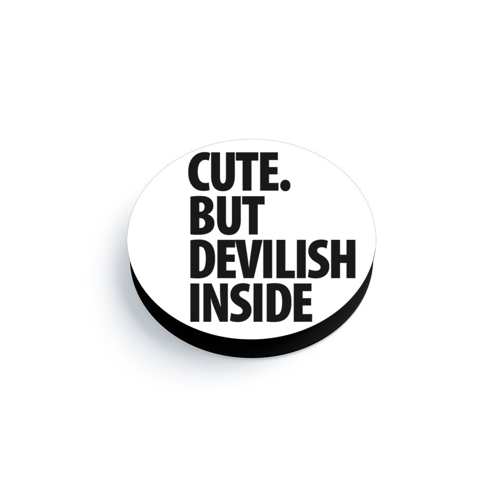 Cute But Devlish Inside Mobile Phone Handle