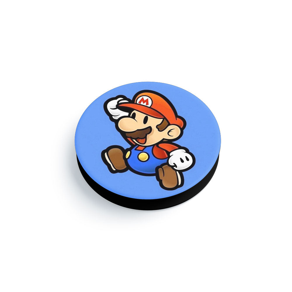 Cartoon Character Running Animated Mobile Phone Handle