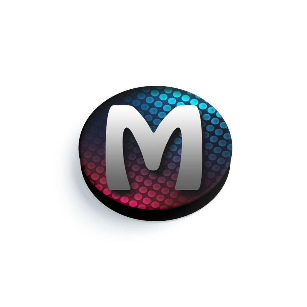 Digital Alphabet M Mobile Phone Handle