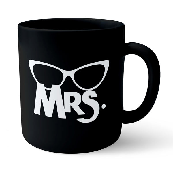 Mr. Mrs. - Black Combo Ceramic Mug (Pack of 2)