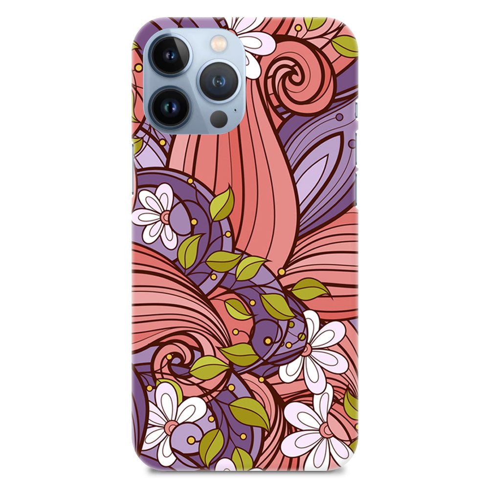 Flower Vintage Pattern Designer Hard Mobile Case