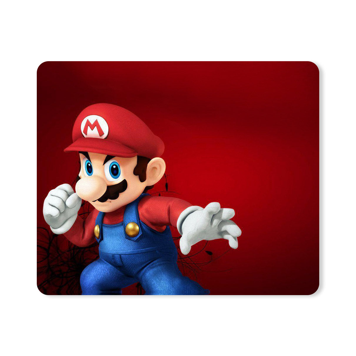 Cartoon Character Fights Designer Printed Premium Mouse pad (9 in x 7.5 in)