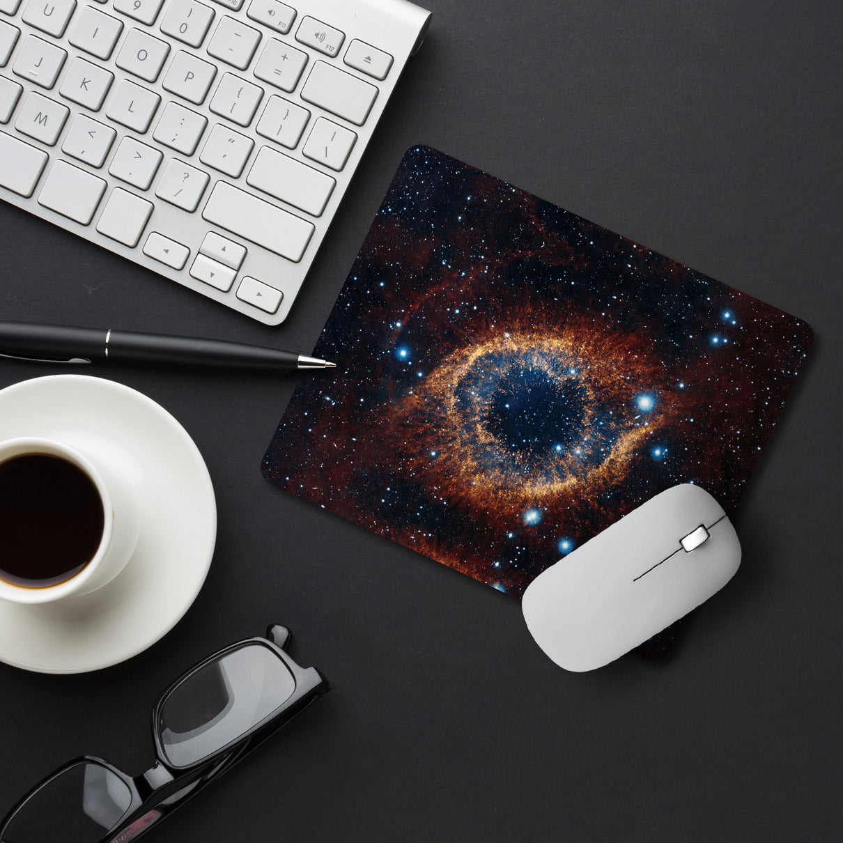 Space Designer Printed Premium Mouse pad (9 in x 7.5 in)