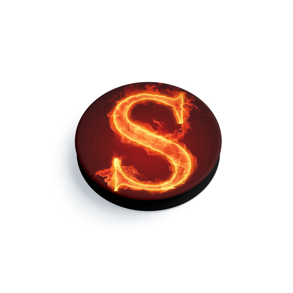 Fire Alphabet S Mobile Phone Handle
