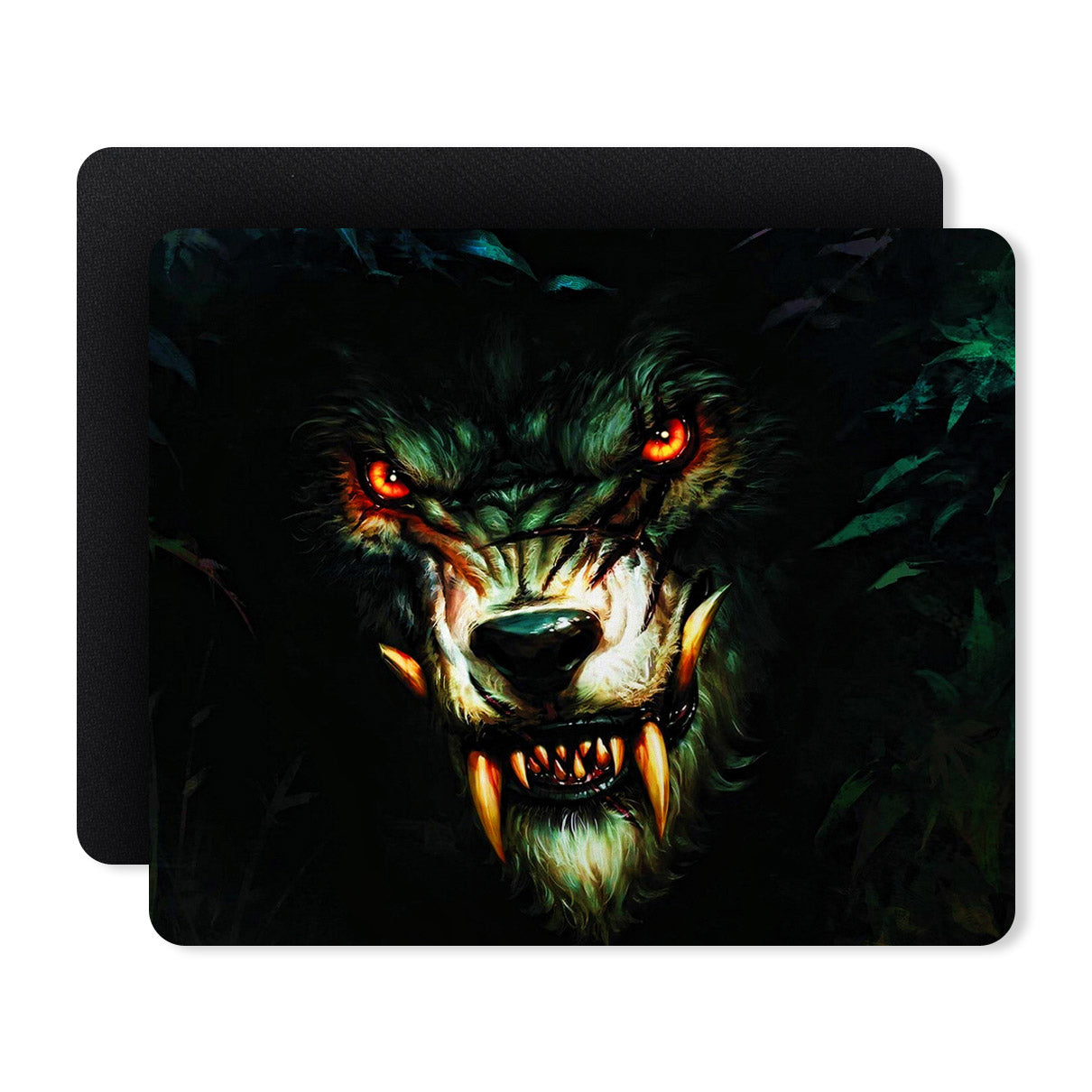 Wolf Designer Printed Premium Mouse pad (9 in x 7.5 in)