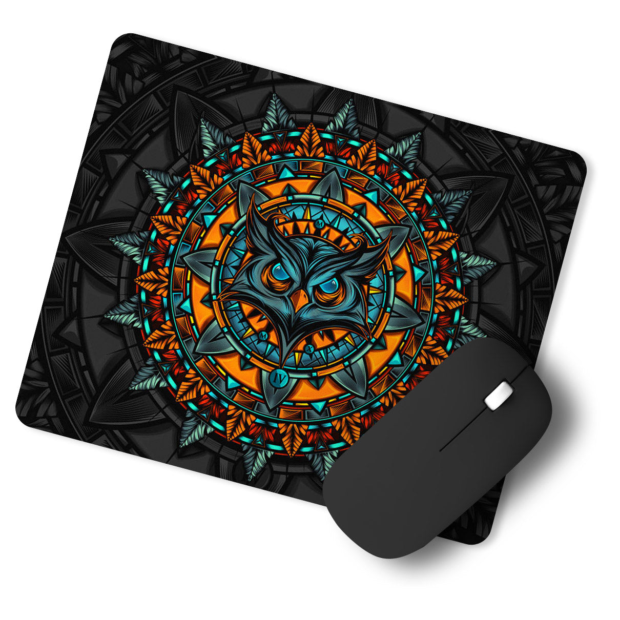 Own Art Abstract Designer Printed Premium Mouse pad (9 in x 7.5 in)