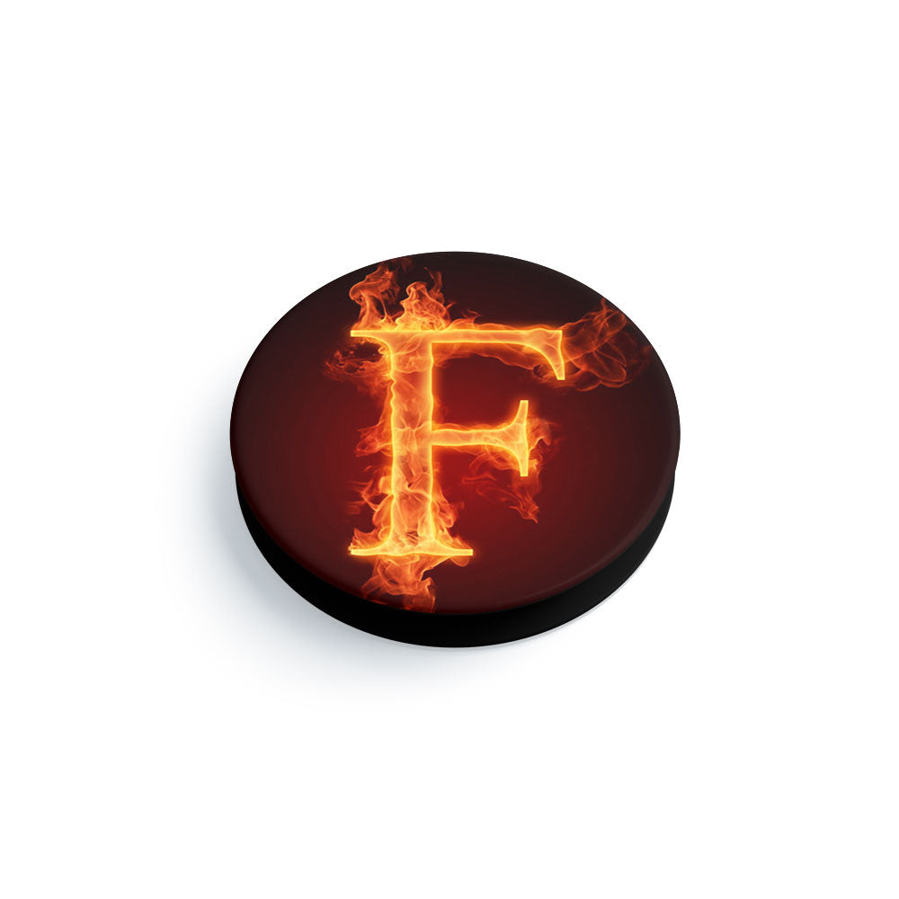 Fire Alphabet F Mobile Phone Handle