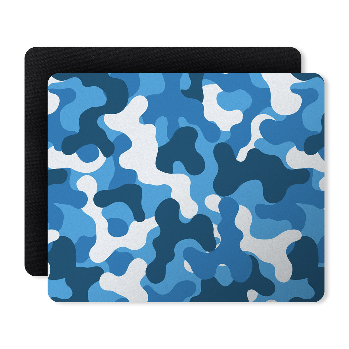 Camouflage Army Light Blue Designer Printed Premium Mouse pad (9 in x 7.5 in)
