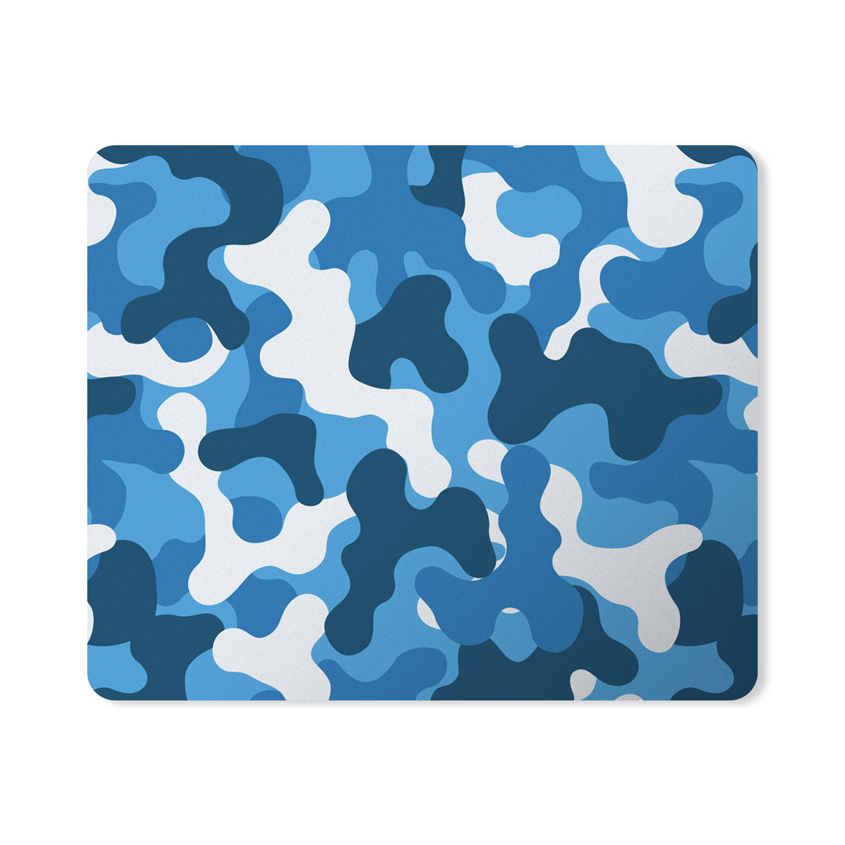 Camouflage Army Light Blue Designer Printed Premium Mouse pad (9 in x 7.5 in)