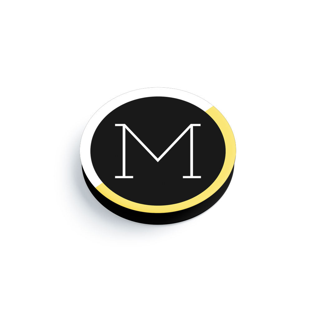 Sober Alphabet M Mobile Phone Handle