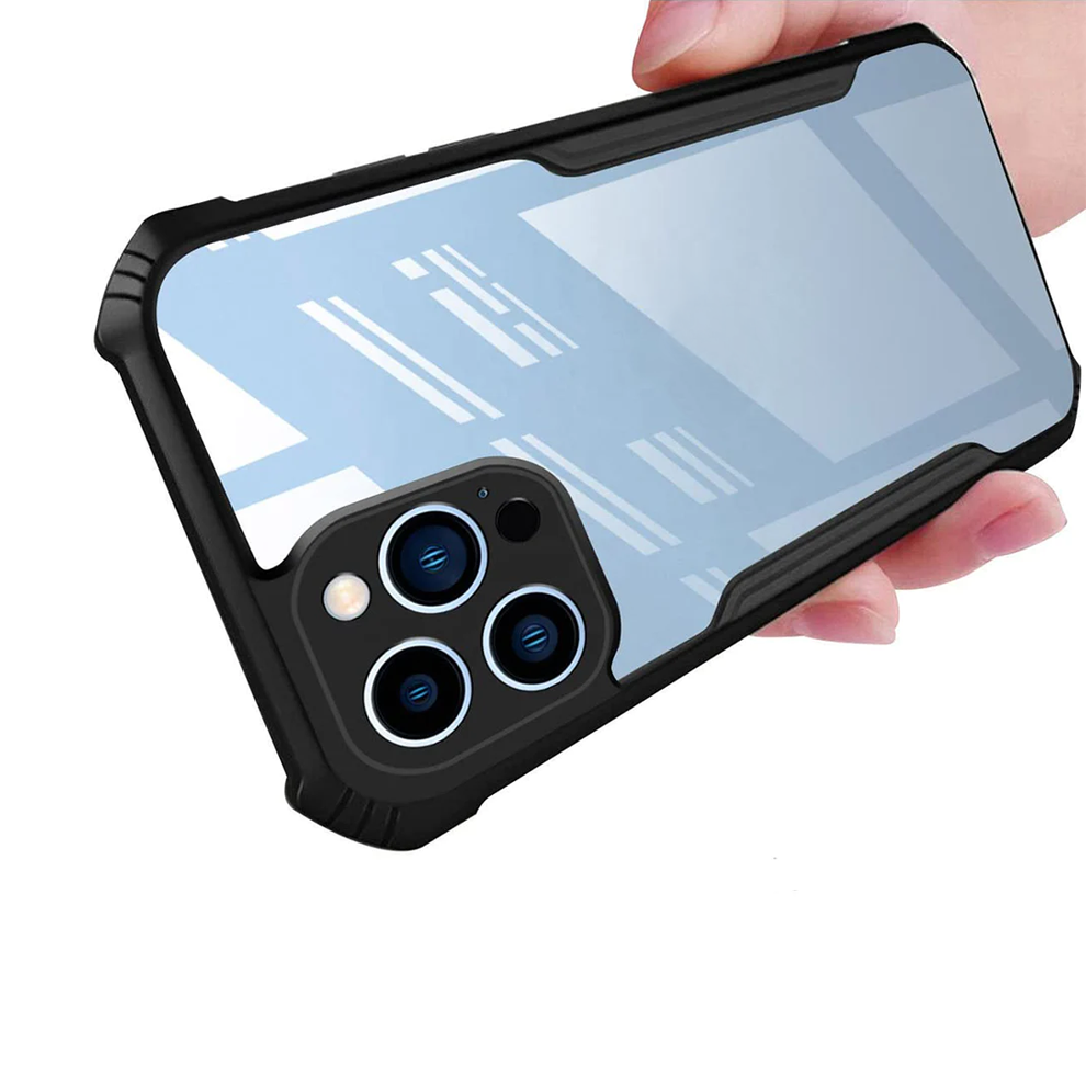 Shock Proof Bumper Case Ultra Slim Eagle Transparent Mobile Back Case