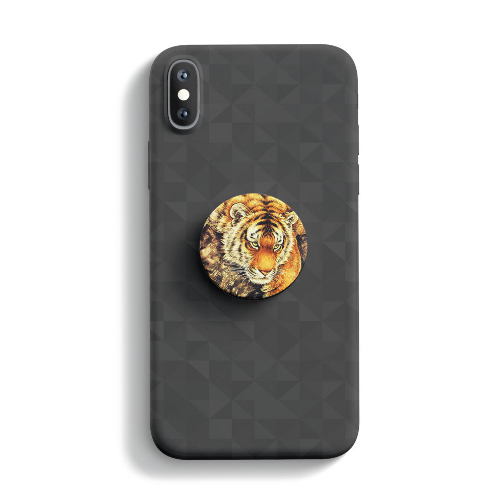 Tiger Painting Mobile Phone Handle