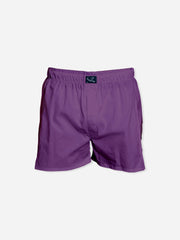 Solid Viola Purple Mens Boxer Shorts