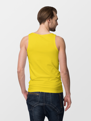 Casual Tank Tops Lemon Yellow