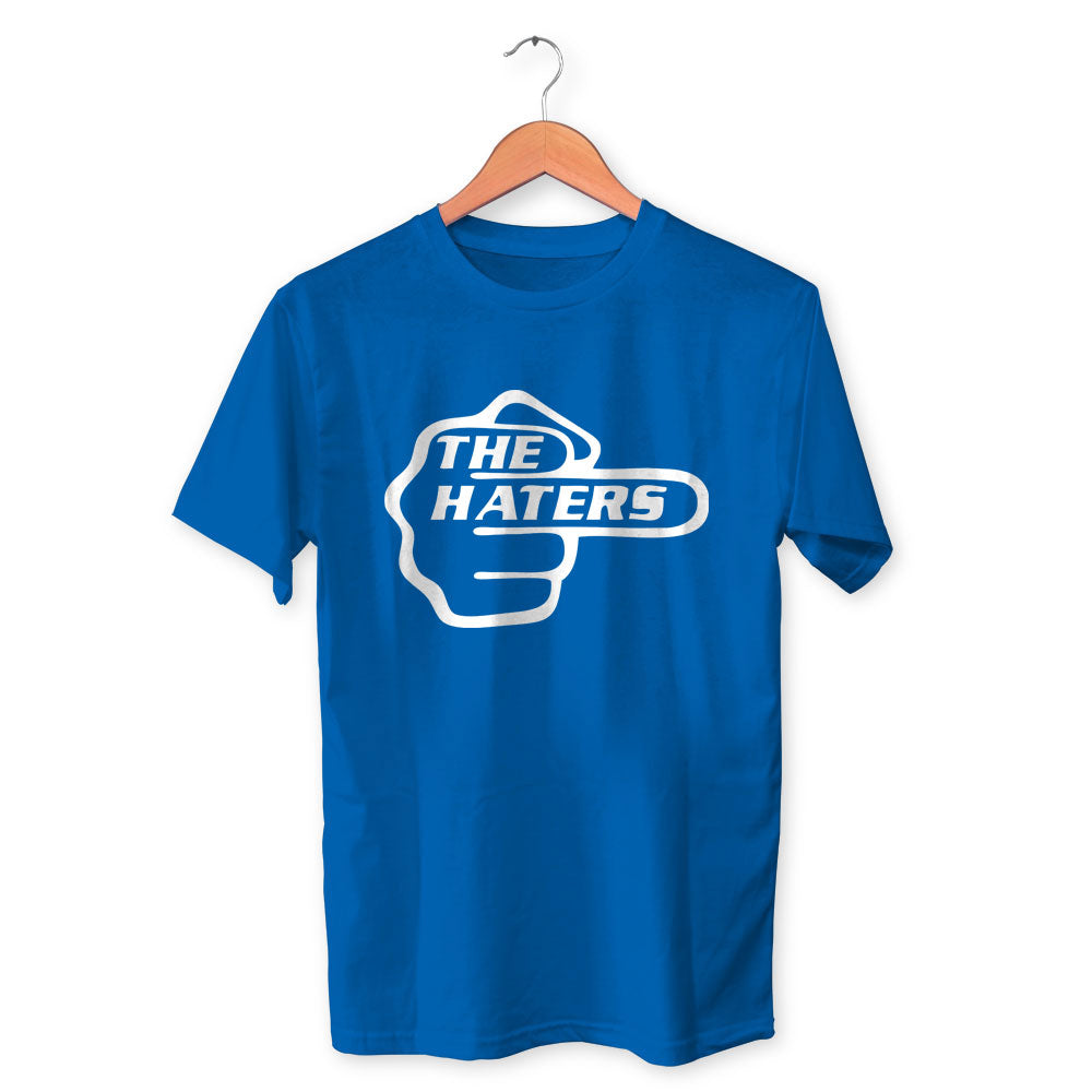 The Haters Cotton Unisex Royal Blue Tshirt