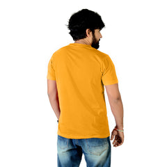 Yadav Sahab Cotton Unisex Mustard Tshirt