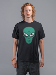Stay Weird Cotton Unisex Black Tshirt
