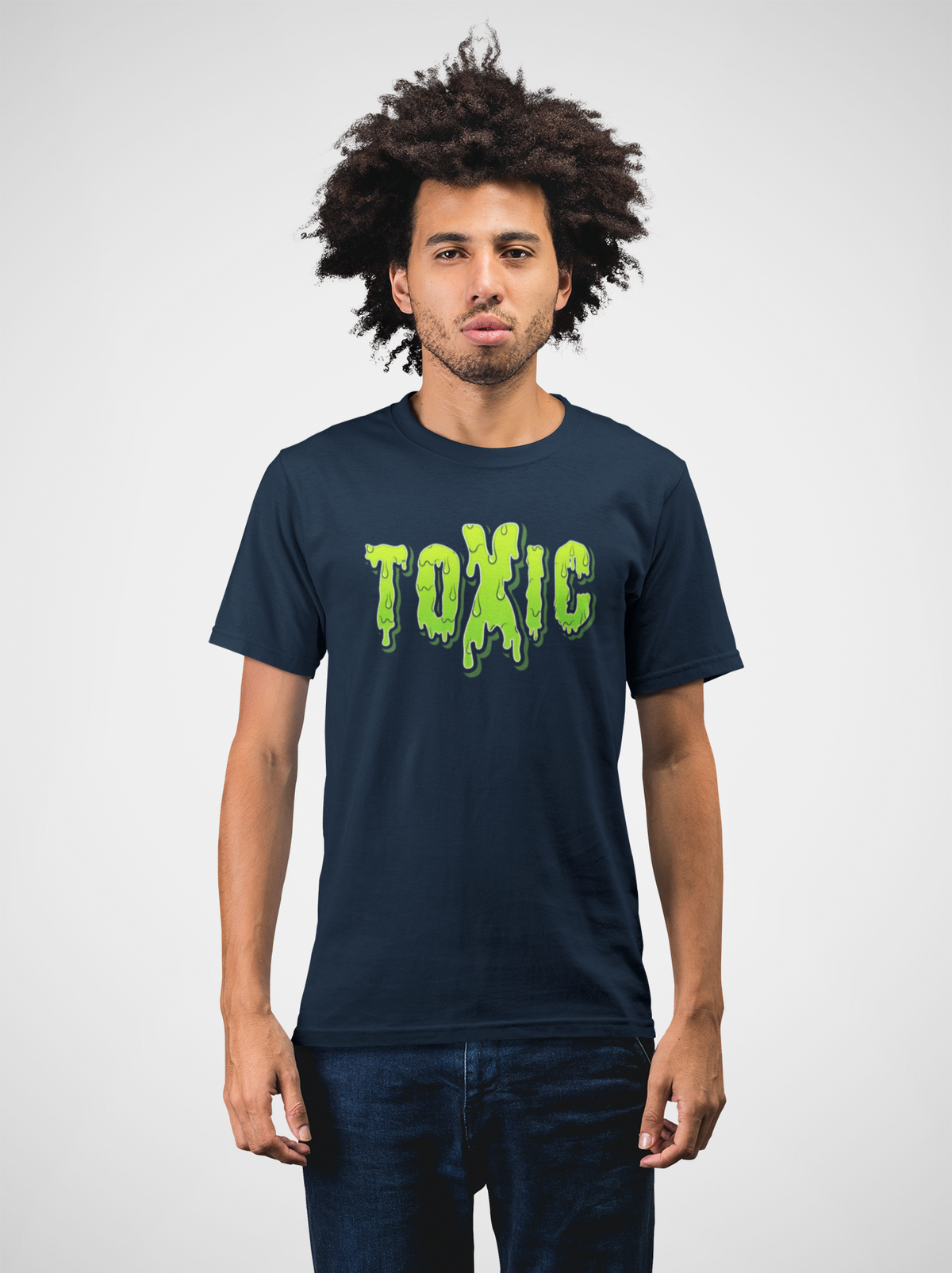 Toxic Cotton Unisex Navy Blue Tshirt