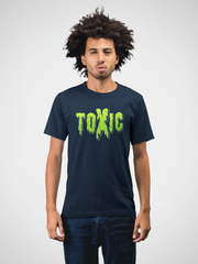 Toxic Cotton Unisex Navy Blue Tshirt
