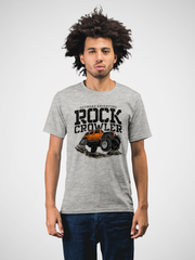 Offroad Adventure Cotton Unisex Grey Melange Tshirt