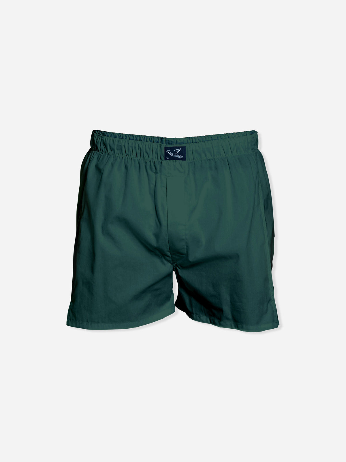Solid Mineral Green Mens Boxer Shorts