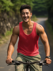 Casual Tank Tops Casual Red