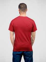 Persist Cotton Unisex Red Tshirt