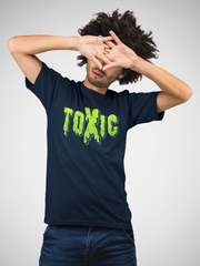 Toxic Cotton Unisex Navy Blue Tshirt