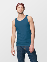 Casual Tank Tops Nile Blue