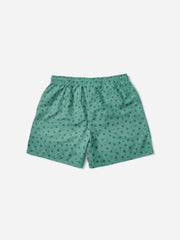Summer Green Tortoise Printed Mens Boxer Shorts