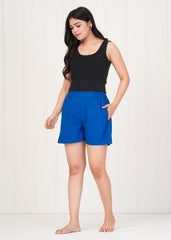 Women's Royal Blue Shorts