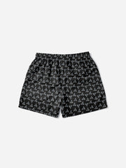 Black Rocket Printed Mens Boxer Shorts