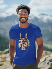 Gamer Swag Cotton Unisex Royal Blue Tshirt