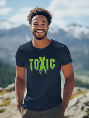 Toxic Cotton Unisex Navy Blue Tshirt