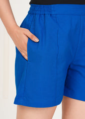 Women's Royal Blue Shorts