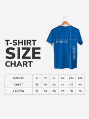 Plain Cotton Unisex Royal Blue Tshirt