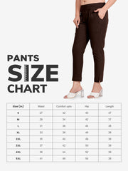 Women's Camel Cotton Trouser Pant