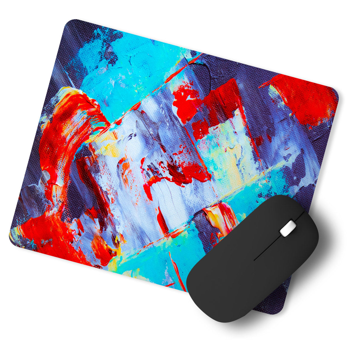Painted Colors Designer Printed Premium Mouse pad (9 in x 7.5 in)