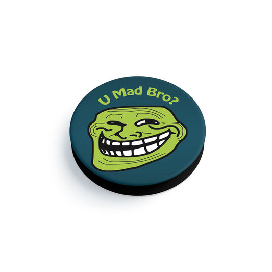 You Mad Bro? Mask Mobile Phone Handle