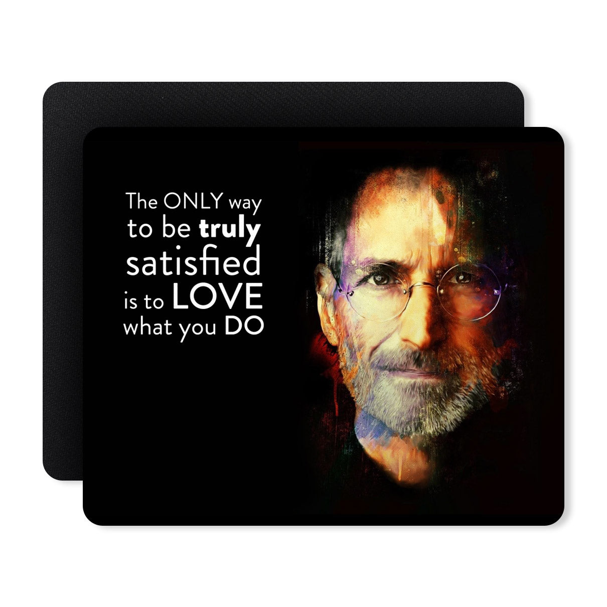Steve Quotes Designer Printed Premium Mouse pad (9 in x 7.5 in)