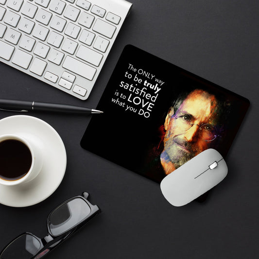 Steve Quotes Designer Printed Premium Mouse pad (9 in x 7.5 in)