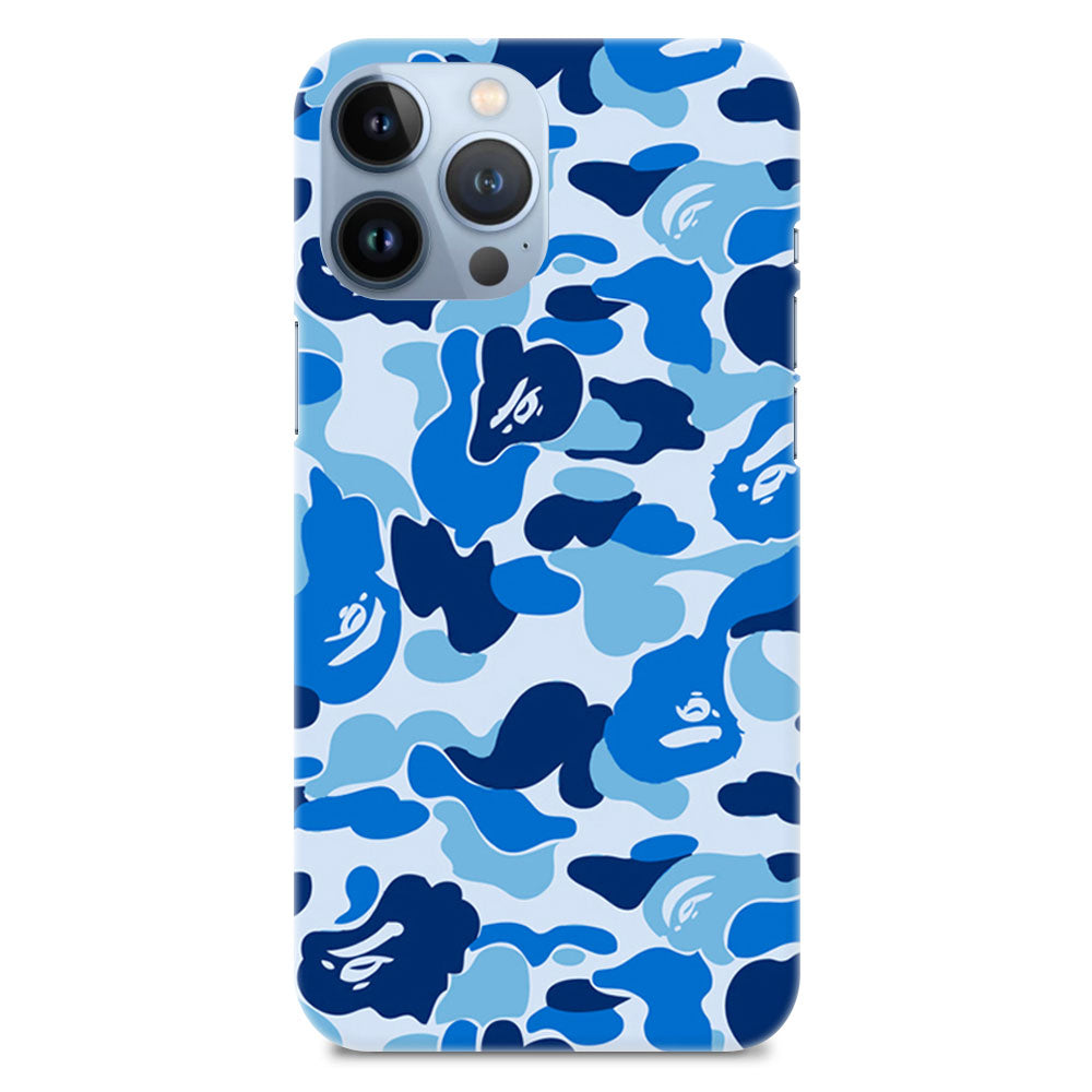 Military Soldier Army Camouflage Blue Designer Hard Mobile Case